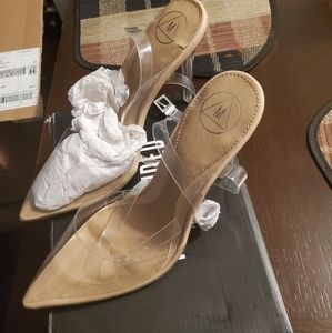 Missguided Translucent ClearHeels